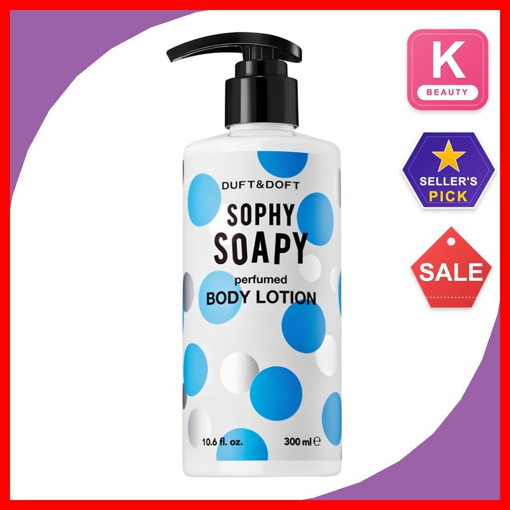 [DUFT & DOFT] Loção Corporal Perfumada Sophy 300ml 1 Unidade/Coreana/Cuidado Hidratante Perfumado