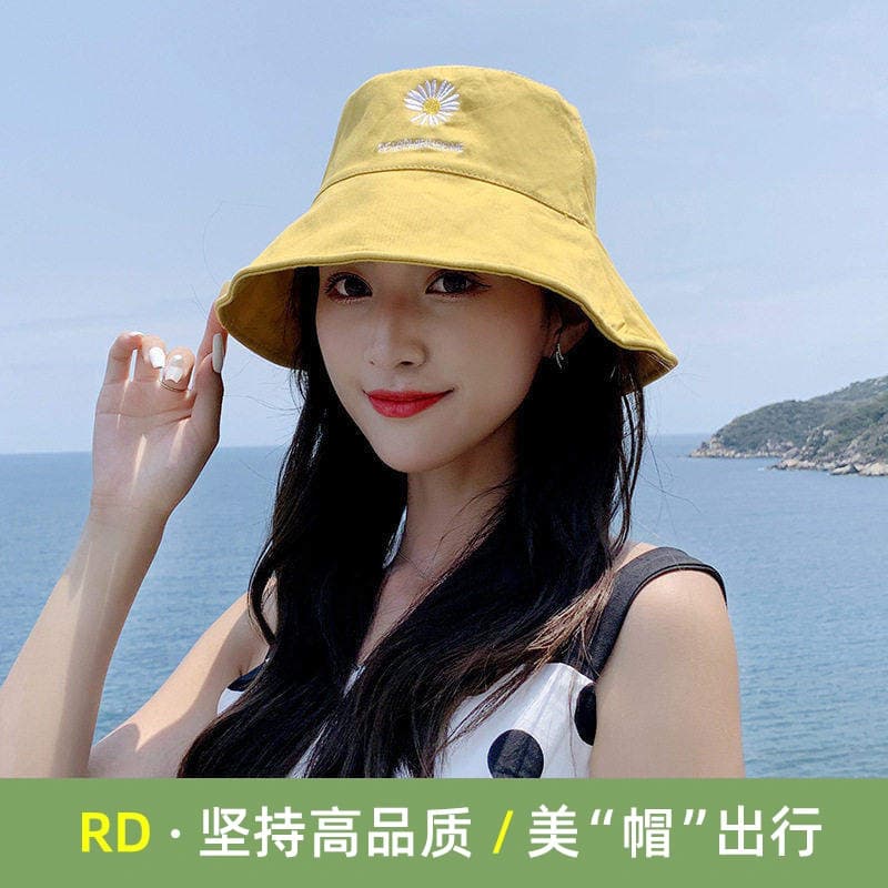 Chapéu balde feminino verão novo estilo 2026 influenciador versão coreana chapéu de sol protetor solar Anti-ultravioleta