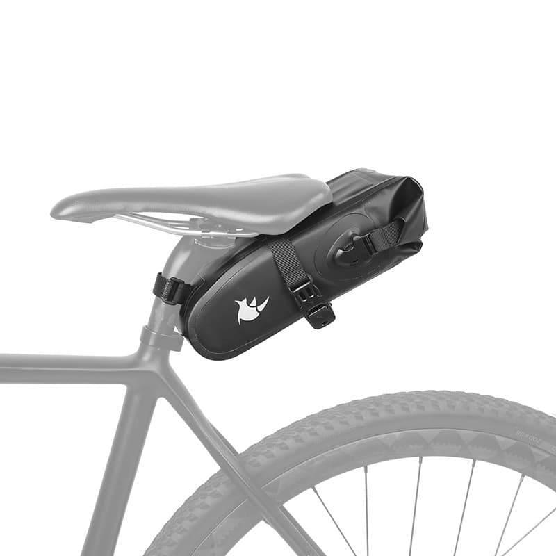 Rhino bolsa traseira de bicicleta de estrada totalmente à prova d'água, bolsa de selim para Mountain Bike, bolsa de ferr