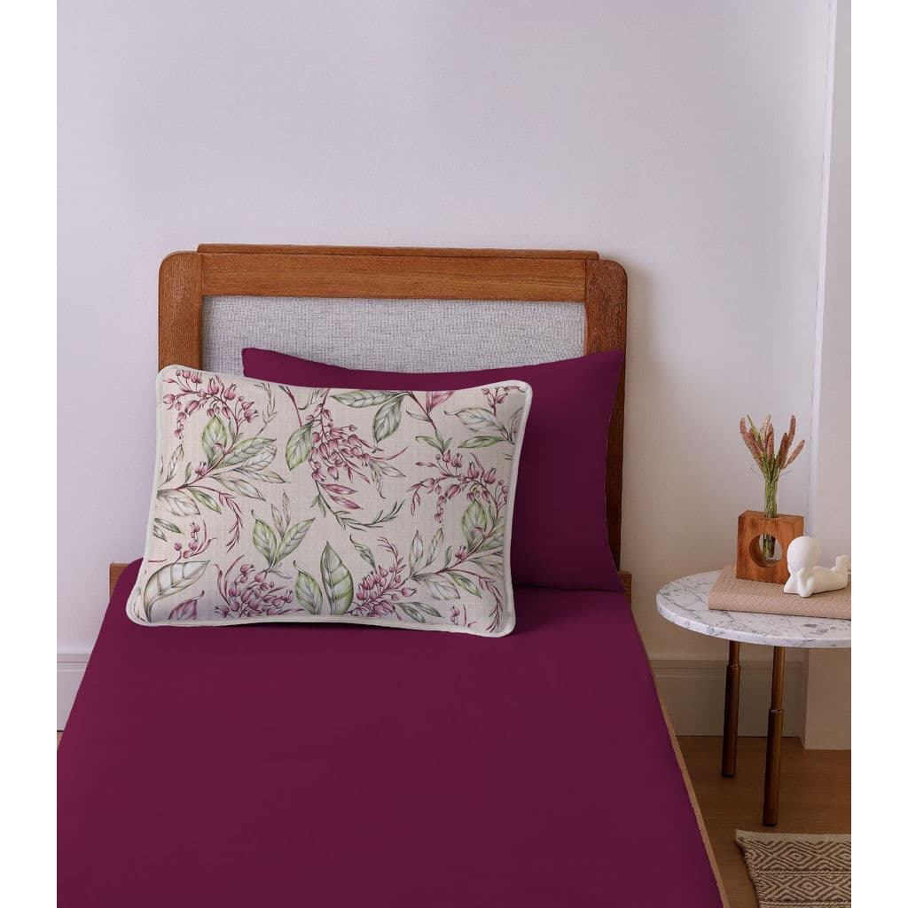 Jogo de Cama Solteiro 2pçs Vivaldi Rosa