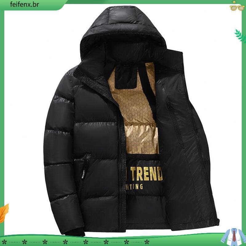 Jaqueta acolchoada de inverno grossa acolchoada jaqueta masculina novo estilo na moda jaqueta Casual juventude jaqueta n