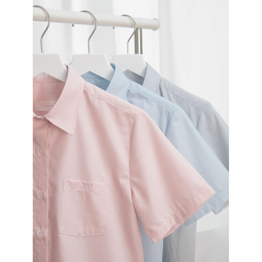 [Pantevira] Camisa Yoyo JK/DK masculina feminina Original de fibra de bambu caseira de manga curta camisa de estudante d