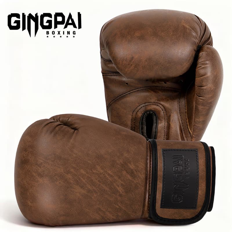 Luvas de boxe retrô competitivas, luvas Sanda para homens e mulheres, sacos de areia para treinamento, Muay Thai, combat