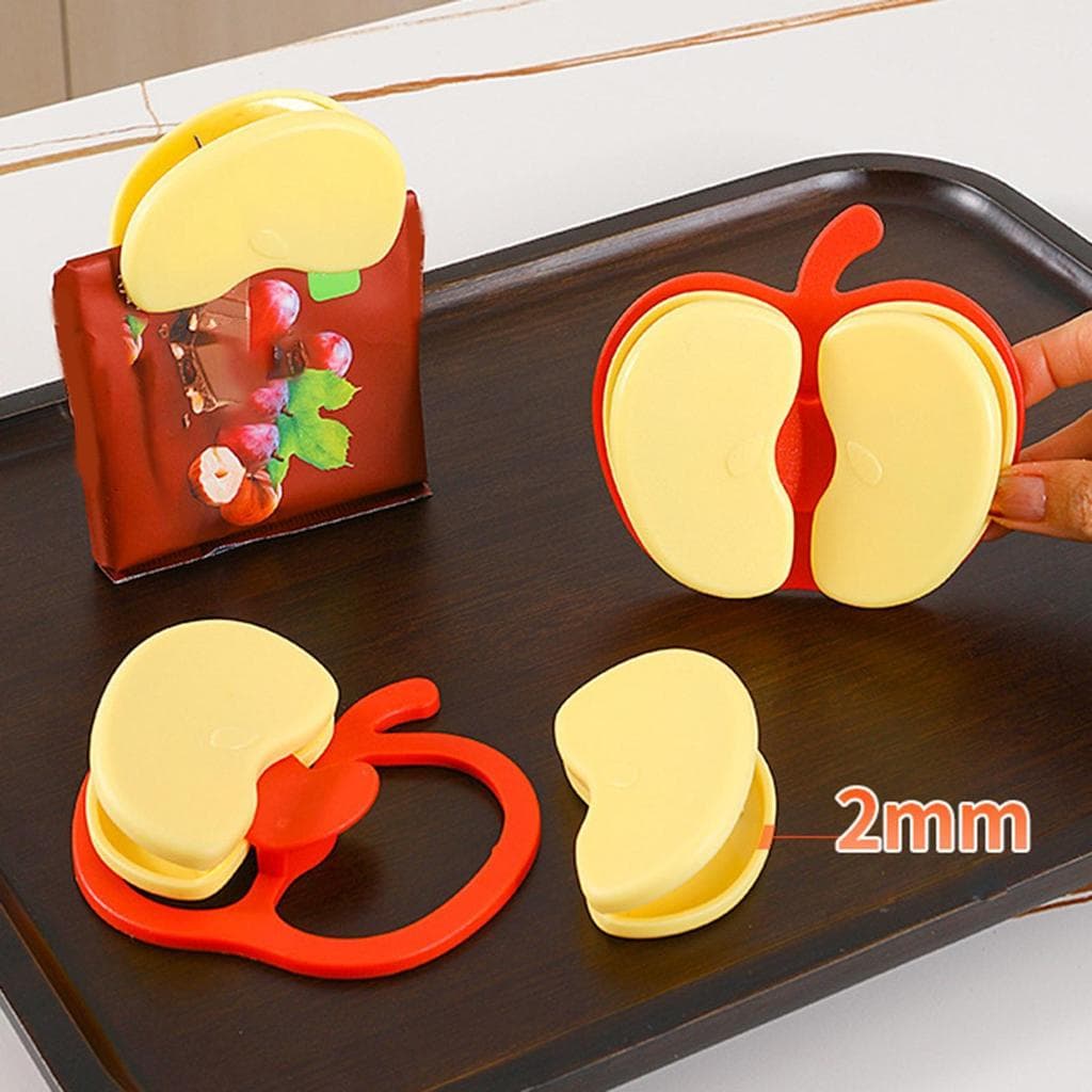 Clipe De Chip Magnético Forma De Fruta Geladeira Ímã Para Cozinha Despensa Freezer Escritório Armário Gaveta Lanche Comi