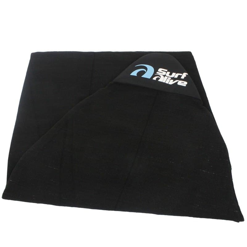 CAPA TOALHA SURF ALIVE SHORTBOARD 6'3 À 6'6 PRETA