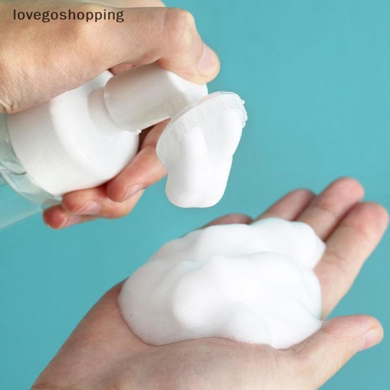 [lovego] Garrafa De Espuma De Sabão Para Limpeza Facial , Fazer Com Escova Limpa De Silicone , Portátil , Lavagem Mousse