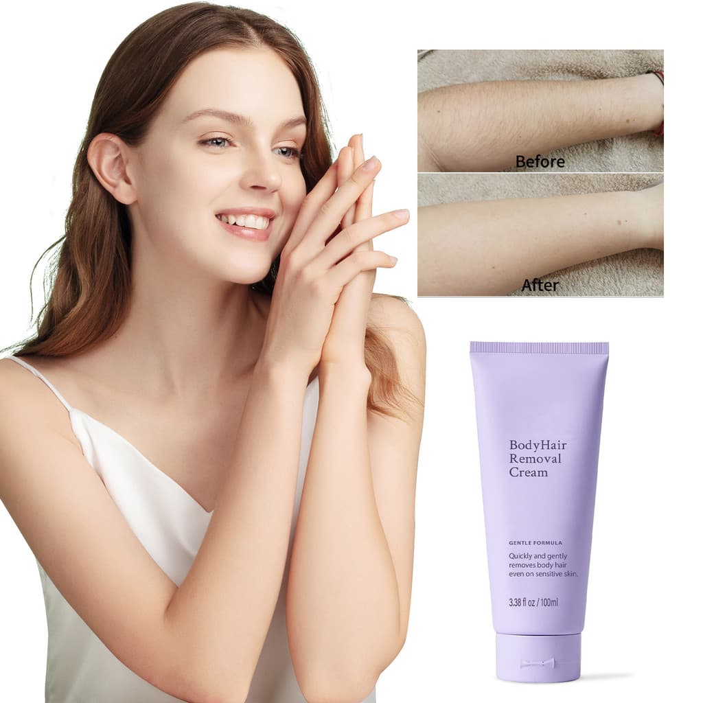 Depilação Caseira Fácil! Creme Depilatório 100ml - Pernas, Braços, Virilha