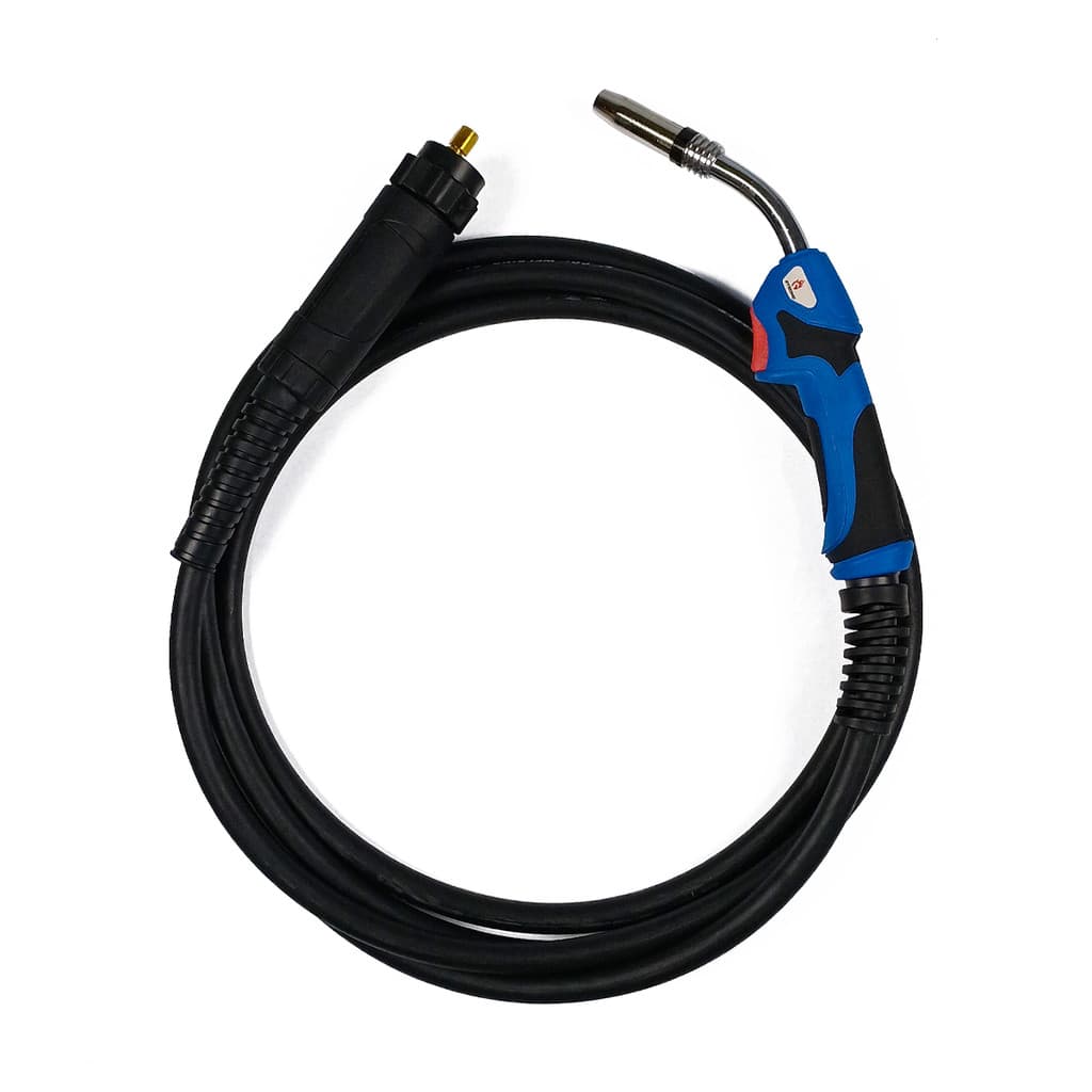 Tocha Mig Mag Máquina Solda 24kd Profissional Euro Conector 220a 5m Sem Raspa Padrão Binzel Tbi