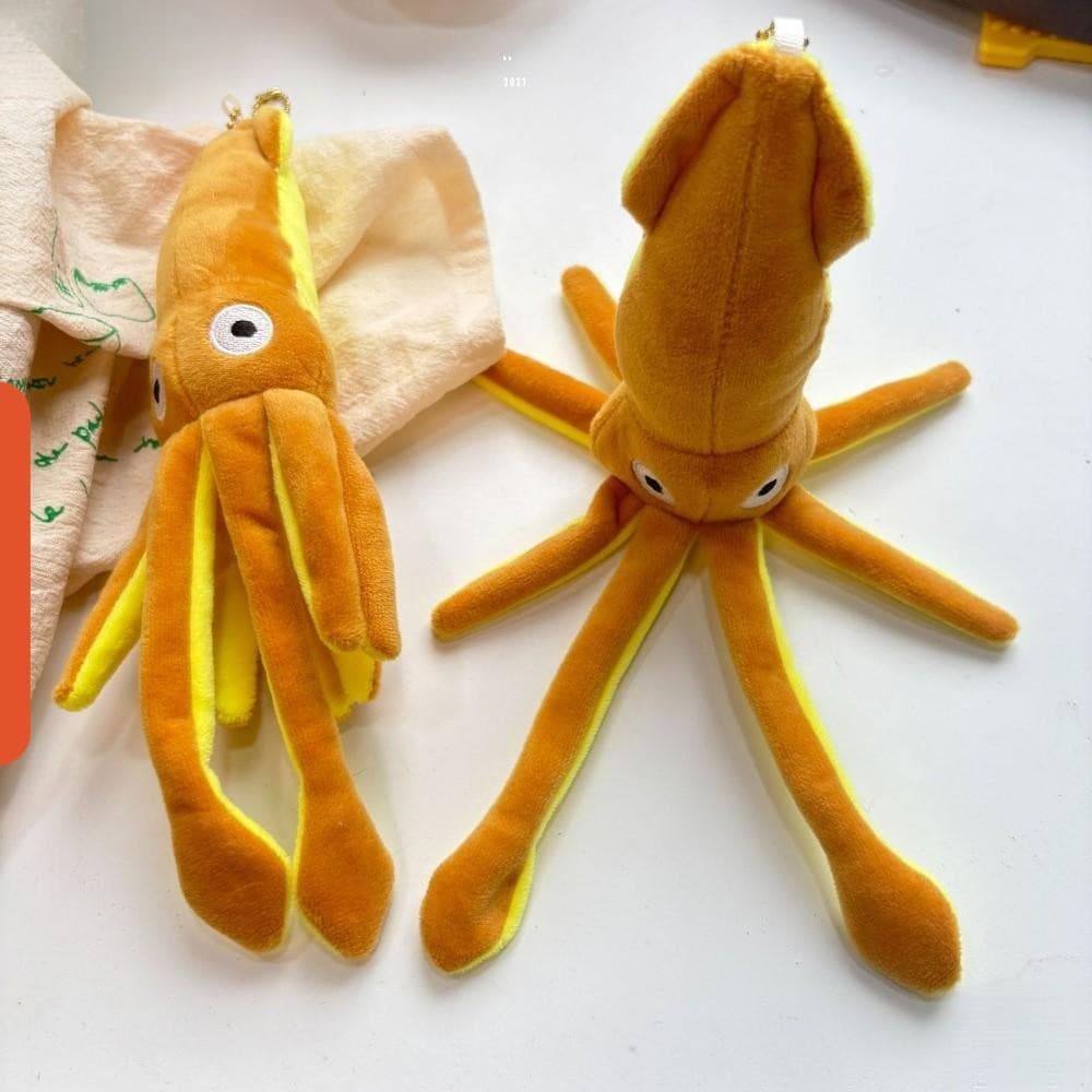 Brinquedo De Pelúcia De Polvo LOVUR , Animais Fofos Da Série Oceano , Bonecos De Lula De Cura De Desenhos Animados , Pre