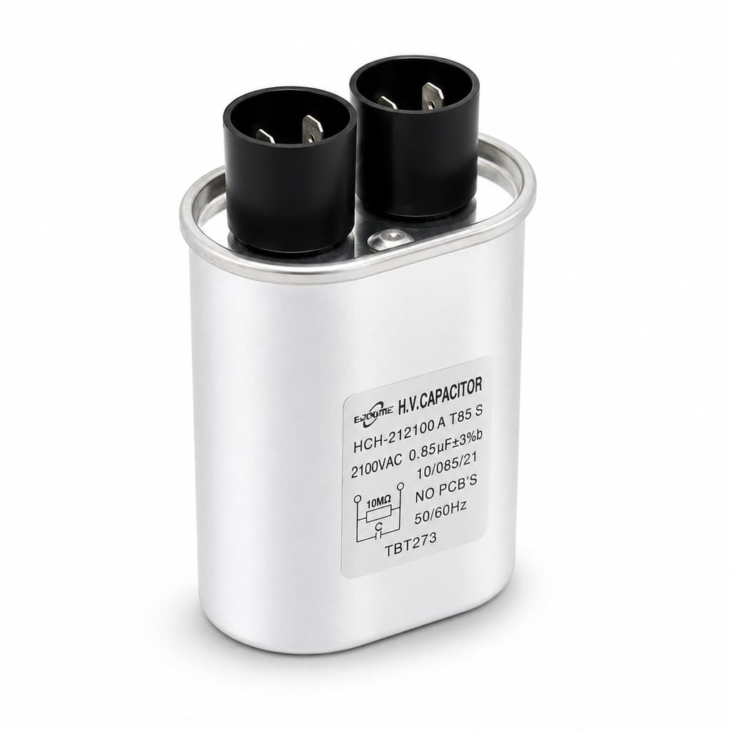 Capacitor Para Microondas Alta Tensão 0,85uF 2100V 2 Terminais