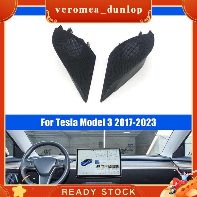 Serve Para O Modelo 3 2017-2023 Tampa Da Do Alto-Falante Tweeter Lado Direito Dianteiro Carro 1095686-00-F Substituição