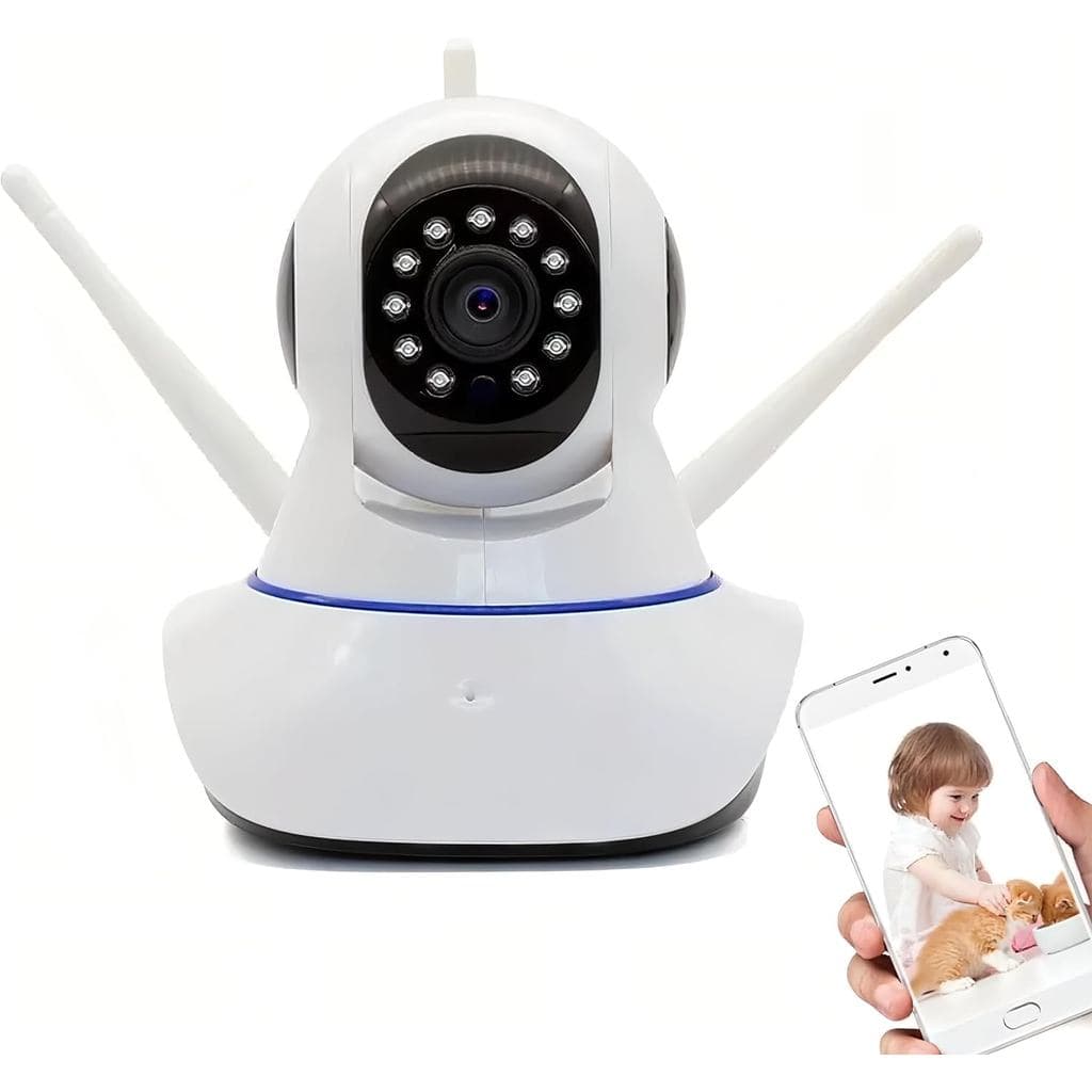 CÂMERA DE SEGURANÇA ON LINE MONITORAMENTO 360º COM ÁUDIO E VIDEO