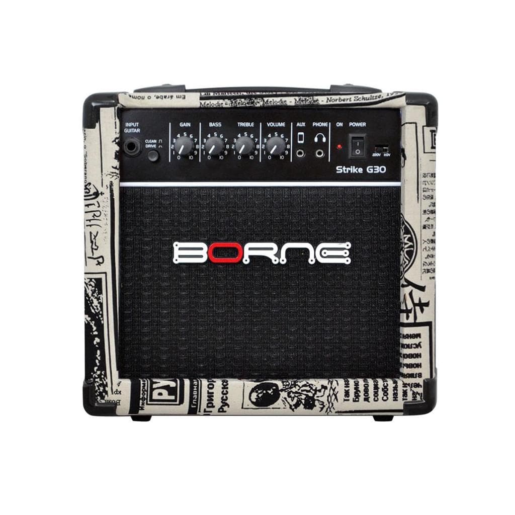 AMPLIFICADOR GUITARRA BORNE STRIKE G30 - JORNAL