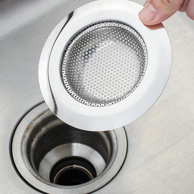 Filtro de malha esgoto 4cm pia filtro malha restaurante cozinha à prova de insetos Shampoo de aço inoxidável 4.5cm dreno