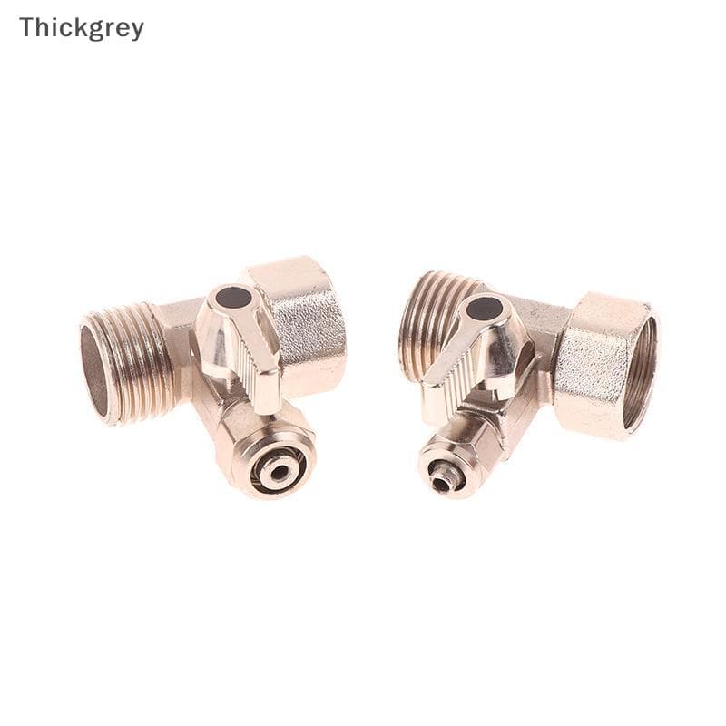 thickgrey Filtro De Água Purificador Adaptador 1/2'A 1/4 " Válvula Esfera Torneira Segura Liga Zinco Junta Universal Ace