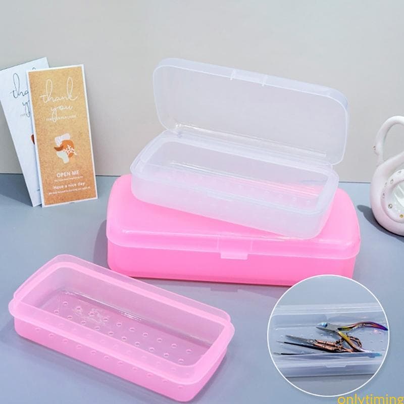 onlytiming Caixa Desinfetante Para Arte Em Unhas , Esterilizador Eficaz De Múltiplas Ferramentas De Manicure , Estojo De