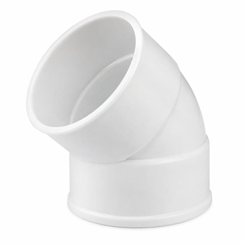 Joelho Esgoto Branco 45 Dn 40mm