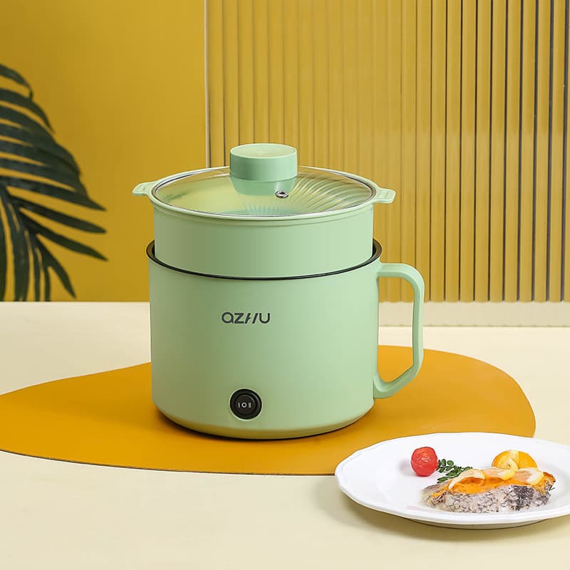 Panela elétrica multifuncional 110V Dormitório estudantil Panela elétrica pequena Mini panela de arroz Panela de arroz p