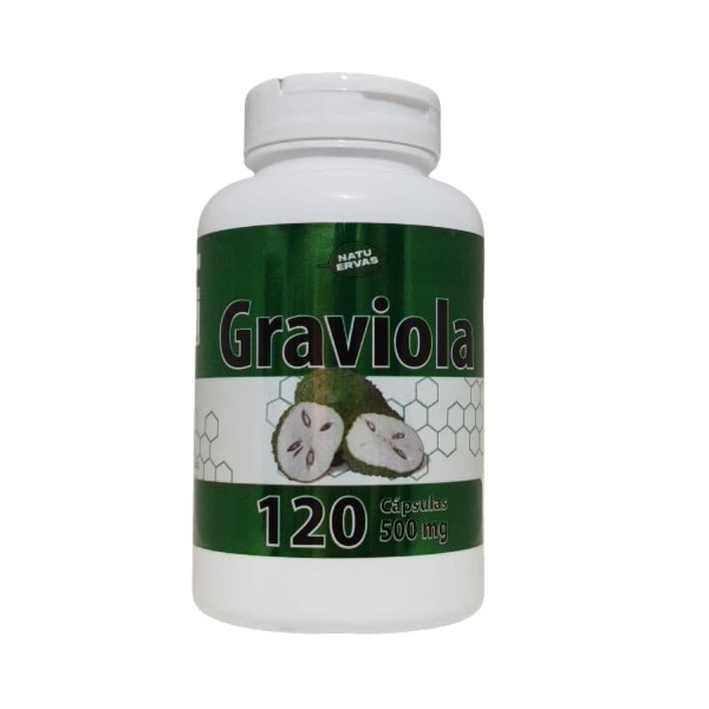 Graviola  - 120 cápsulas 500 mg - NatuErvas