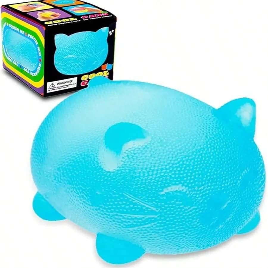 Brinquedo Sensorial de Apertar Cool Cat Maltose, Alívio de Estresse, Enchimento de Caixa de Presente, Presente de Aniver
