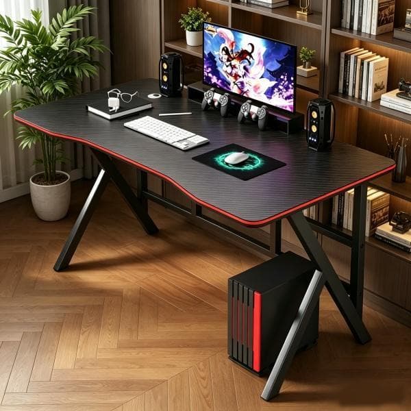 Mesa de computador, mesa de jogos para casa , mesa de trabalho simples para quarto, mesa de estudo para estudan