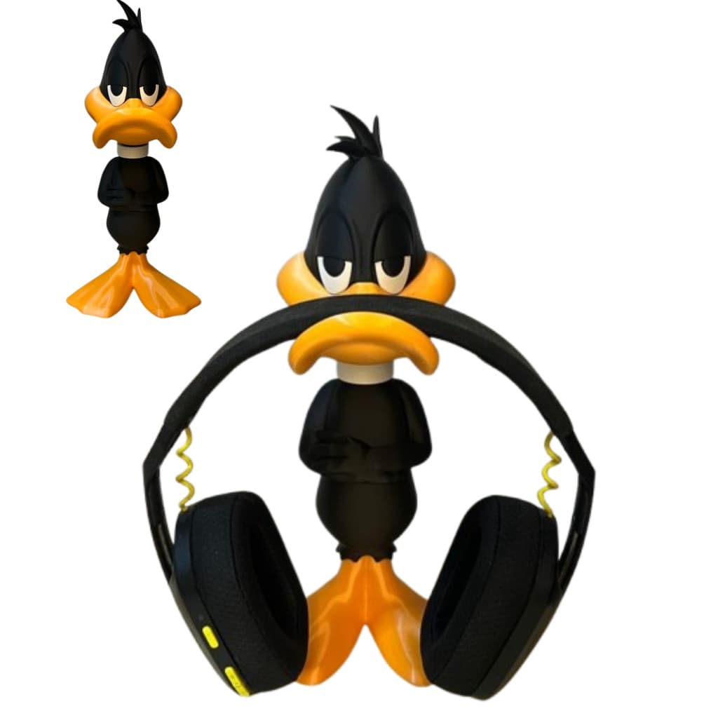 Suporte para Headset Patolino Decorativo - Organizador de Mesa
