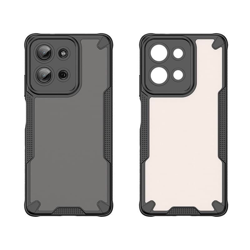 Adequado para motorola moto G75 5G caso de telefone moto G35/moto G55 fosco resistente a choques caso duro translúcido