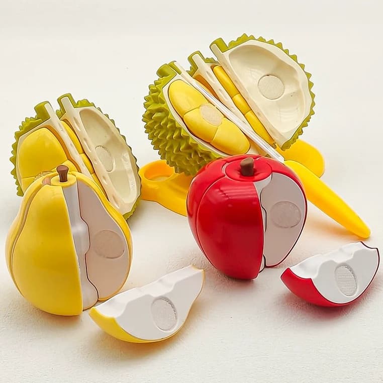 Novidades: brinquedos grandes de talheres para comida, adequados para meninas, jogos de casa, frutas, vegetais, brinqued