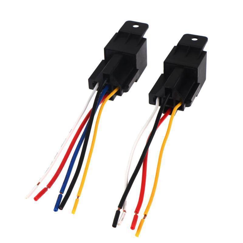 qo Premium 40A Relé Automotivo 12V-72V 4/5Pin Com Interloing Soet Para Tru Van Moto System Upgrade br