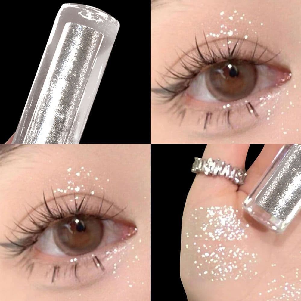 Piscando uma gota lágrimas sombra líquida lantejoulas Super brilhante cristal Glitter perolado à prova dwaterproof água