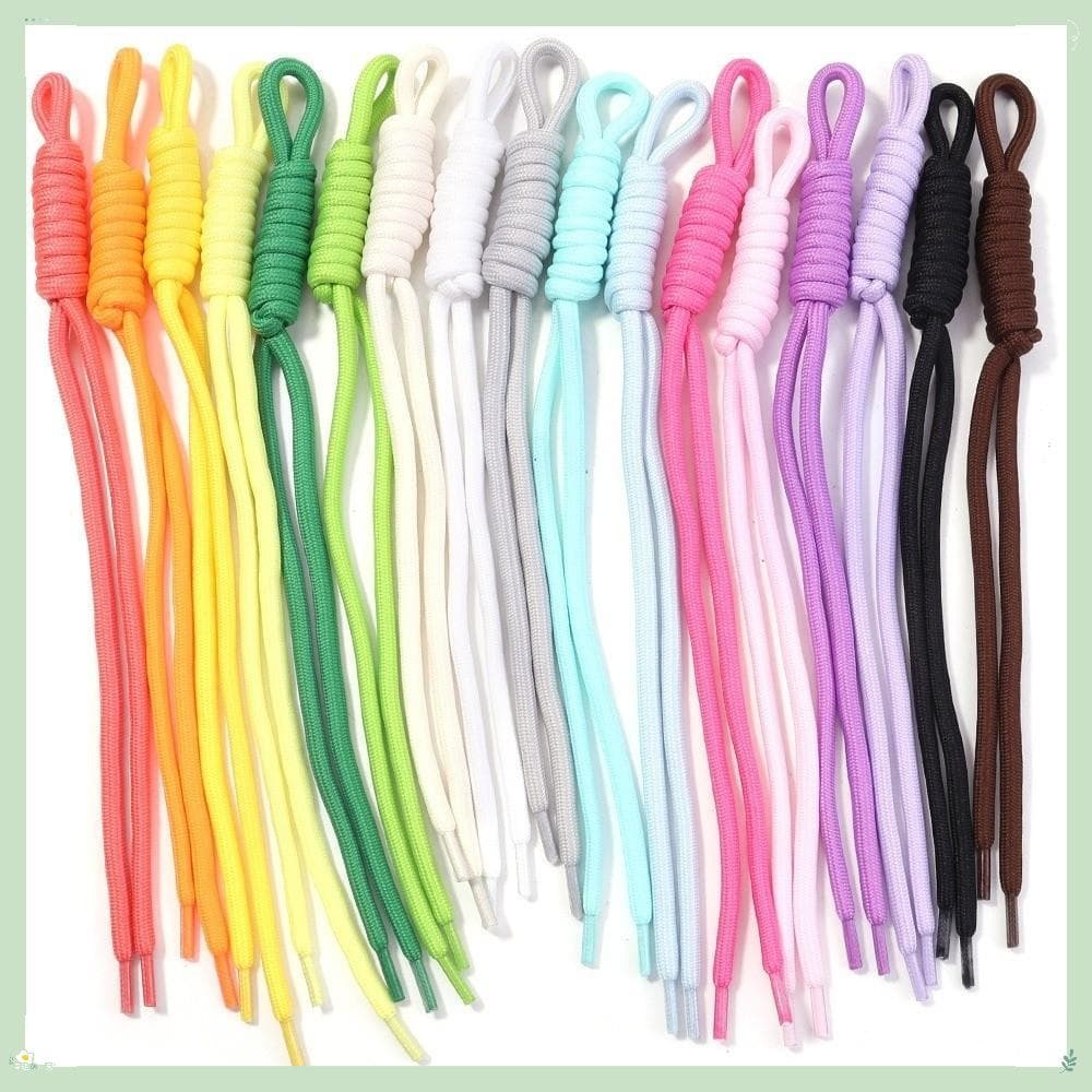 5 Peças Chaveiro De Cordão Trançado , Colorido Feito À Mão Com Nó , De Nylon