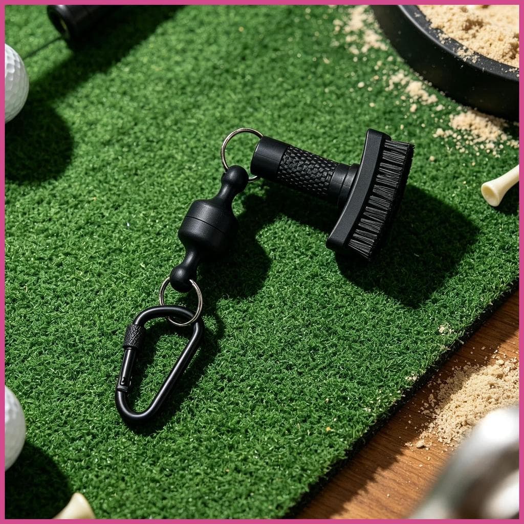 Clube De Golfe Esfrega Escova Solas Ferramenta De Lavagem Magnética Engrenagem De Limpeza Para Curso De Jogo Ao Ar Livre