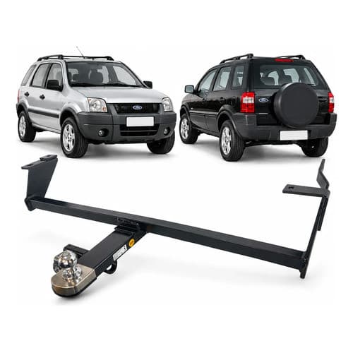 Engate Reboque Rabicho 700kg Ford Ecosport 2003 2004 2005 2006 2007 2008 2009 2010 2011 À 2012 Engate Legalizado Inmetro