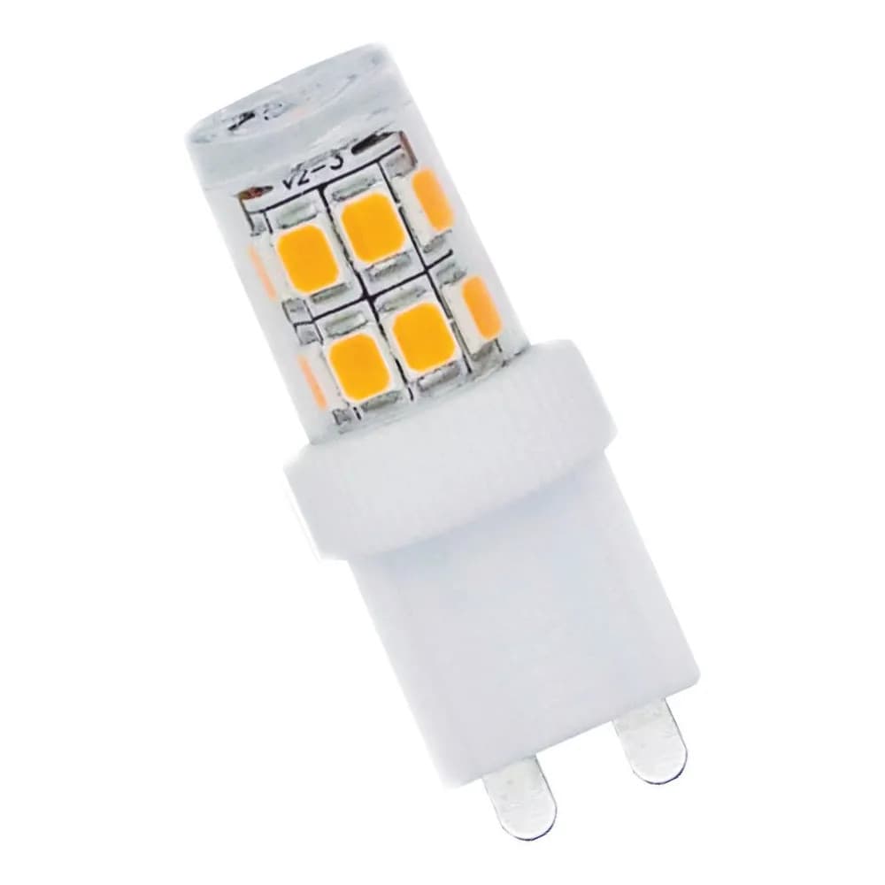 2x Lâmpada Led G9 3w 2700k Luz Amarela 150lm