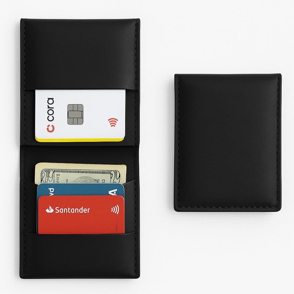 Kit 10 Porta Cartão Masculino Feminino Slim Carteira Feminina Carteira Masculina Promoção Kit OFERTA