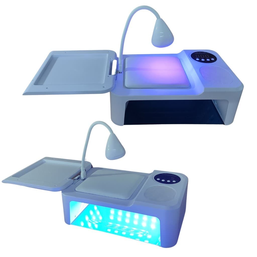 Cabine Sun 23S 268W UV/LED 72 Lâmpadas Com Sensor Automático e Temporizador