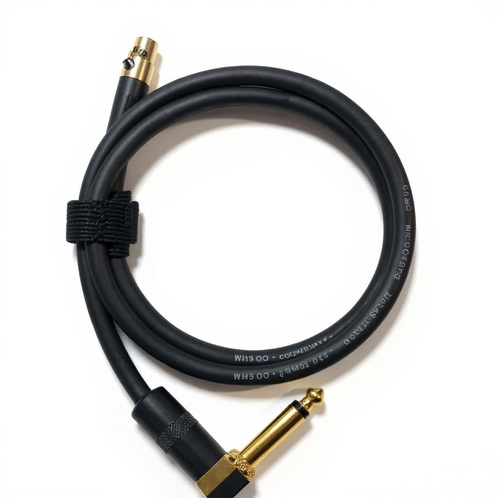 Cabo Teclado Mini XLR 3P p/ P10 Mono