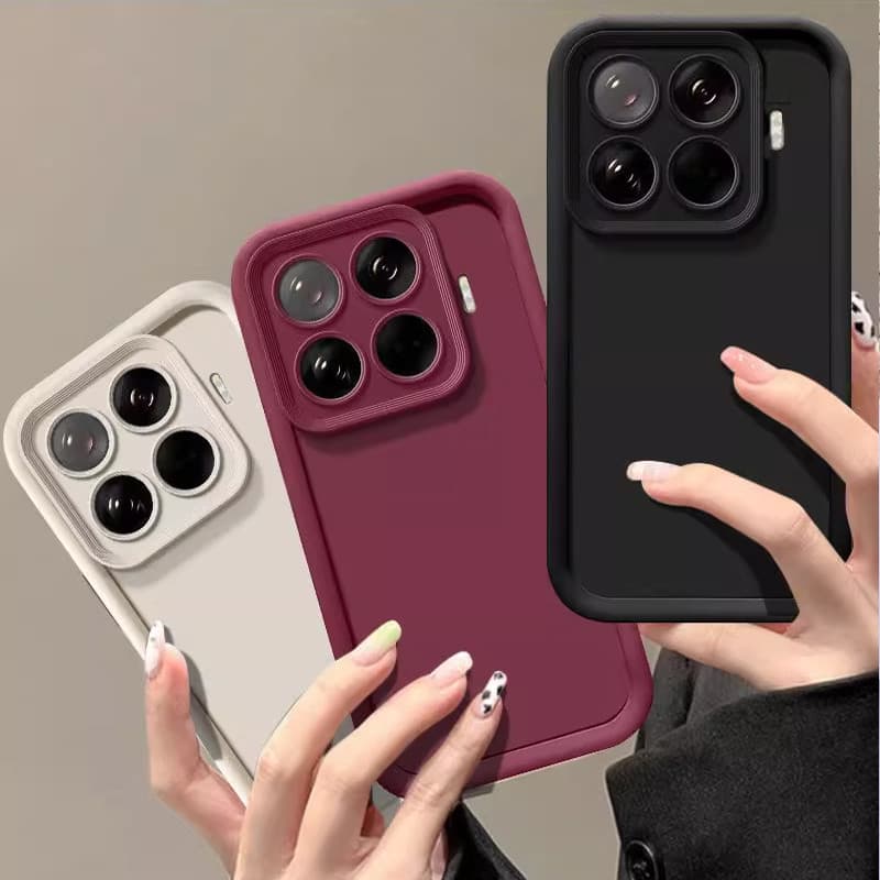 Para Xiaomi 15T Pro Mi 15T 5G Proteção Da Lente Câmera TPU Preto Caso 15 T Silicone Macio À Prova De Choque Capa Do Tele