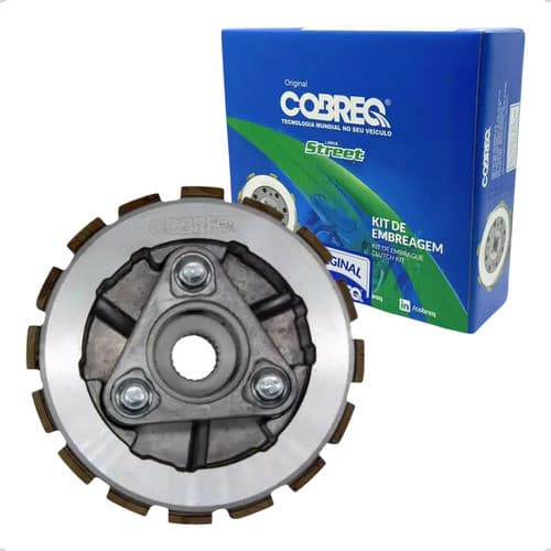 Kit Embreagem Completa Cobreq Bros Titan Fan 160 Xre190