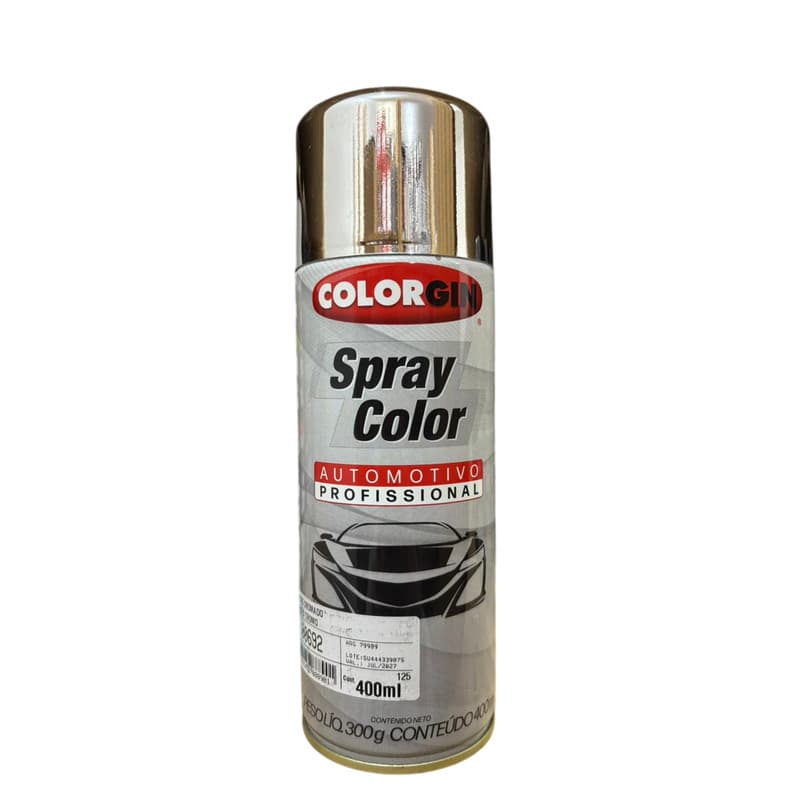 TINTA AUTOMOTIVA SPRAY COLORGIN SPRAY COLOR EFEITO CROMADO