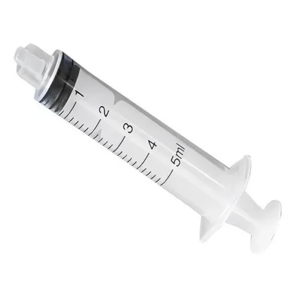 SERINGA 5ML BICO LUER LOCK ROSQUEÁVEL SR