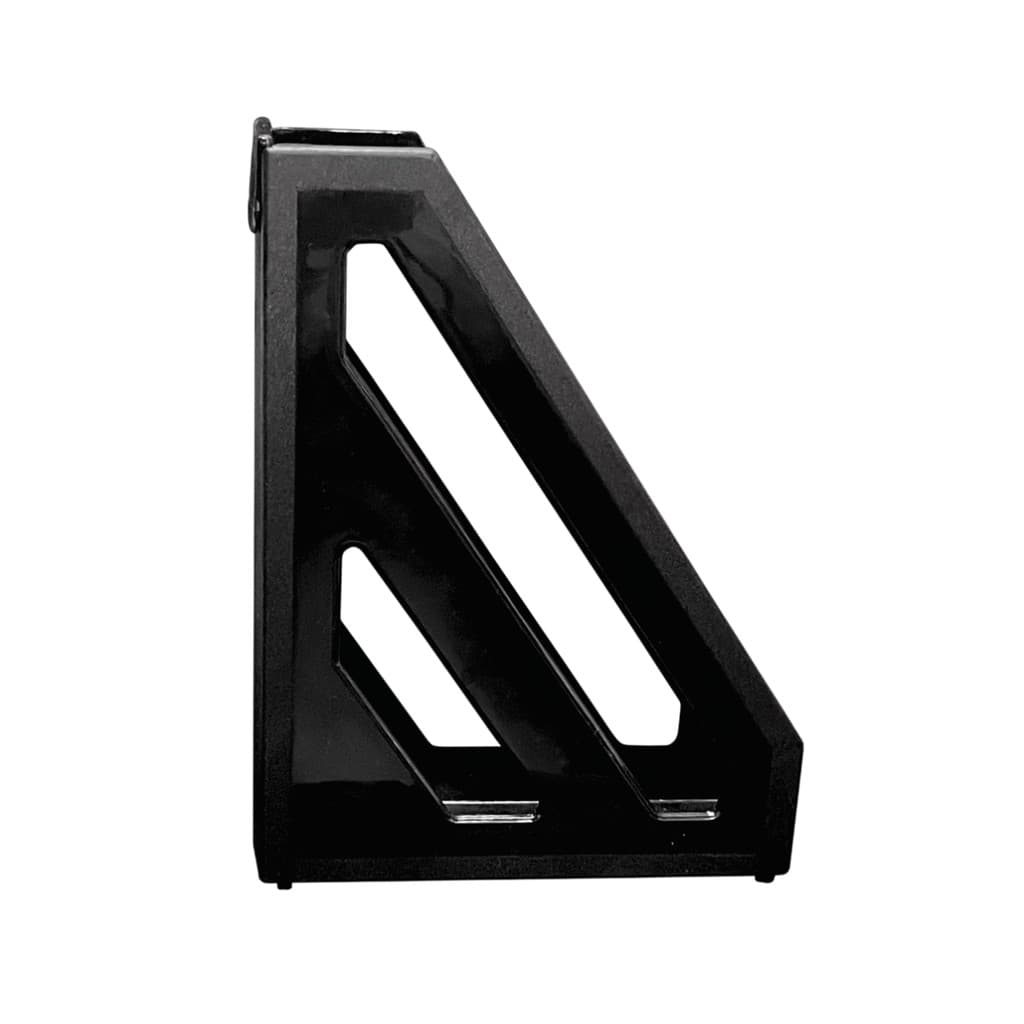 Porta revista vertical organizador Acrinil Preto