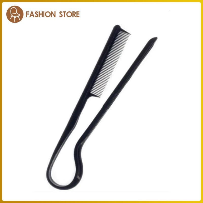 [Wishshopeelq] Pente Alisador De Cabelo Dobrável Para Viagem Em Forma De V Portátil