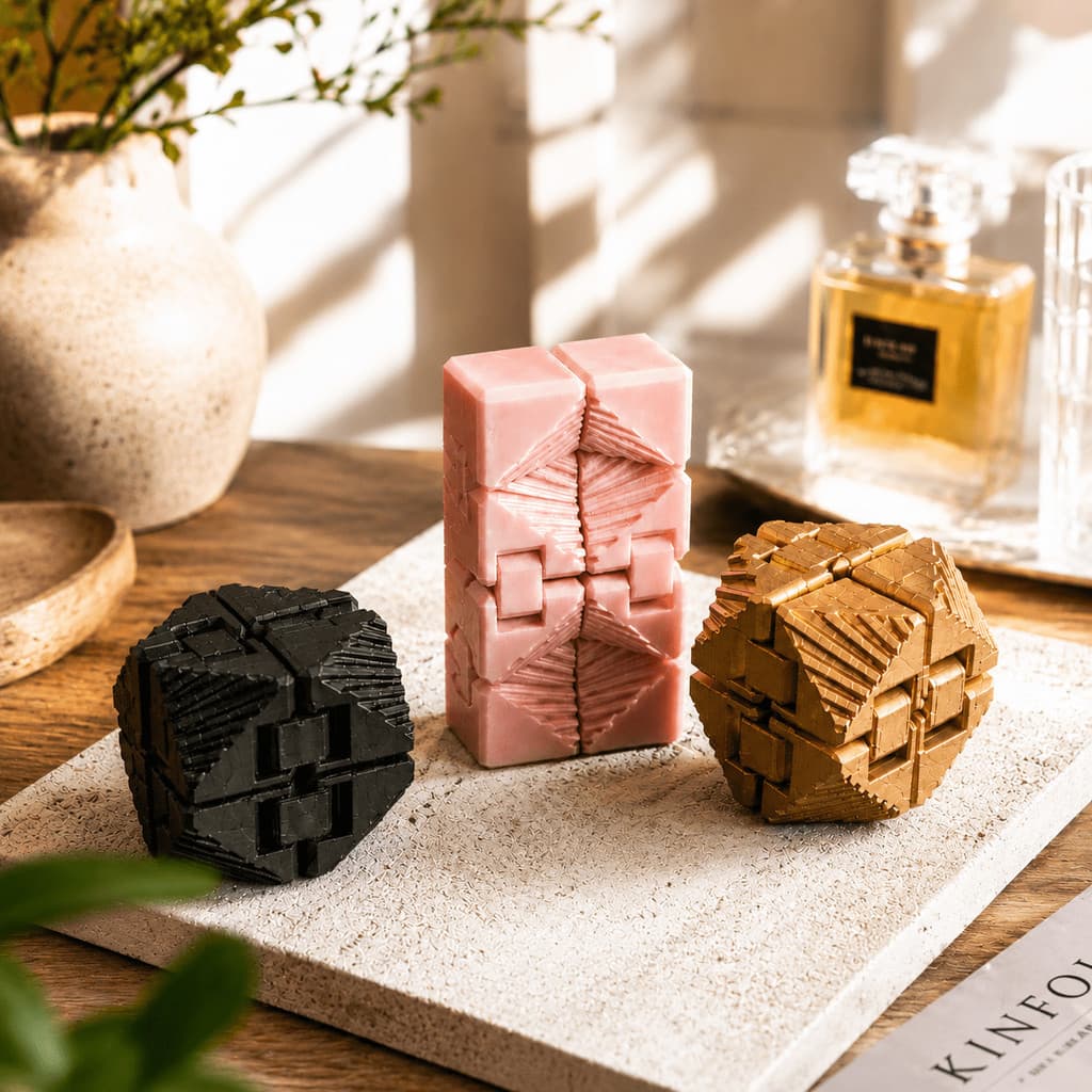 Cubo Sensorial Fidget Toy Premium Anti Estresse para Foco Relaxamento e Diversão