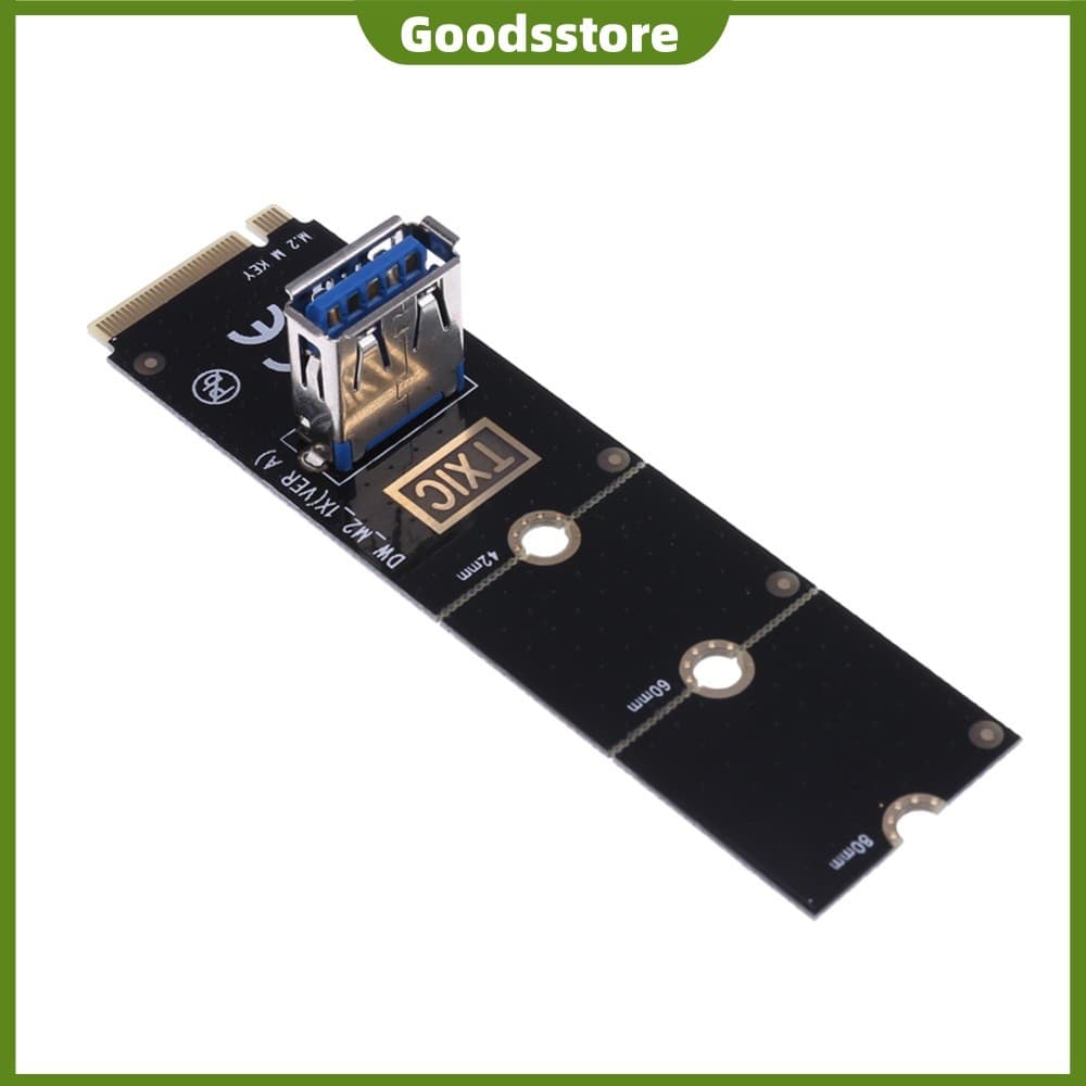 Adaptador De Portas M . 2/NGFF Para USB3.0 Placa Adaptadora Extensora De Cabos De Gráfica [Goodsstore.br]