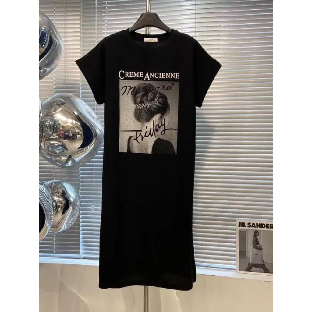 Versão coreana manga voadora solta camiseta camisola feminina verão solto cobrindo carne mais magro olhar pode usar fora
