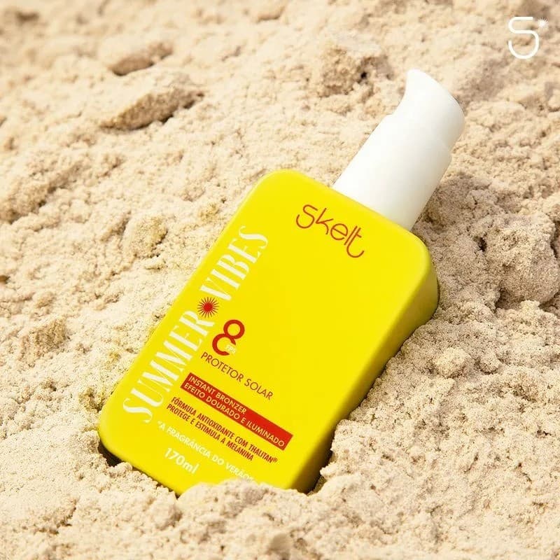 Skelt Protetor Solar Summer Vibes FPS 15 Instant Bronzer 170ml