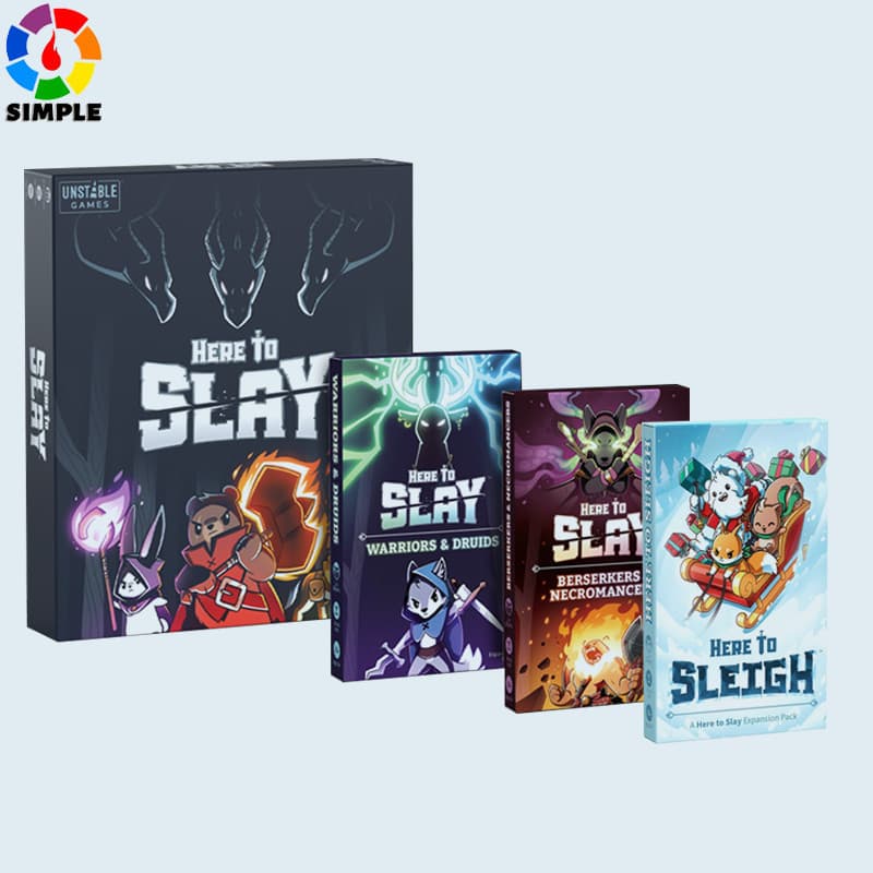 Here to Slay: Jogo Base e Pacote de Expansão YS7E