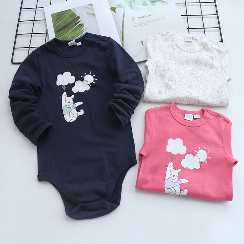Infantil masculino feminino bebê casa confortável puro algodão roupa interior Bodysuit macacão triângulo escalada algodã
