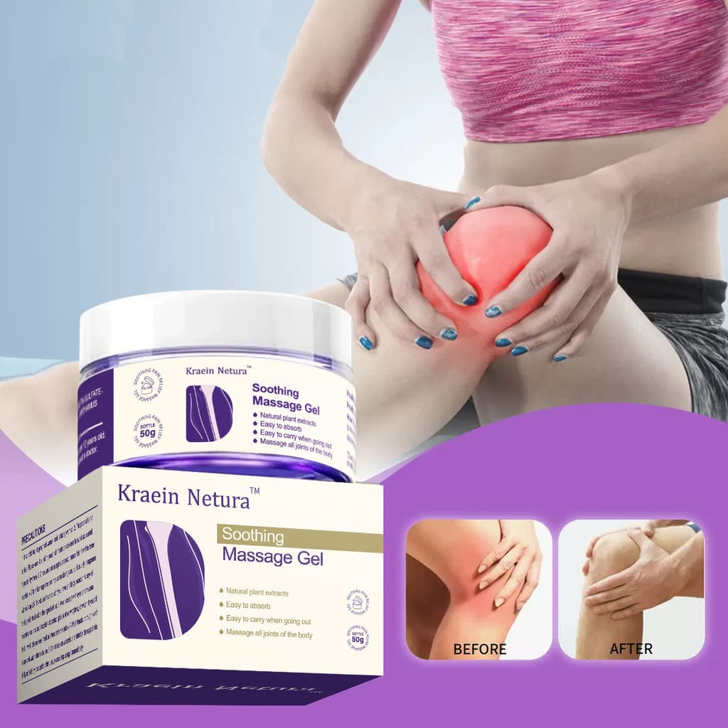 Venda quente gel de massagem corporal cuidados articulações joelhos cotovelos ombro pescoço lombar coluna massagem gel d